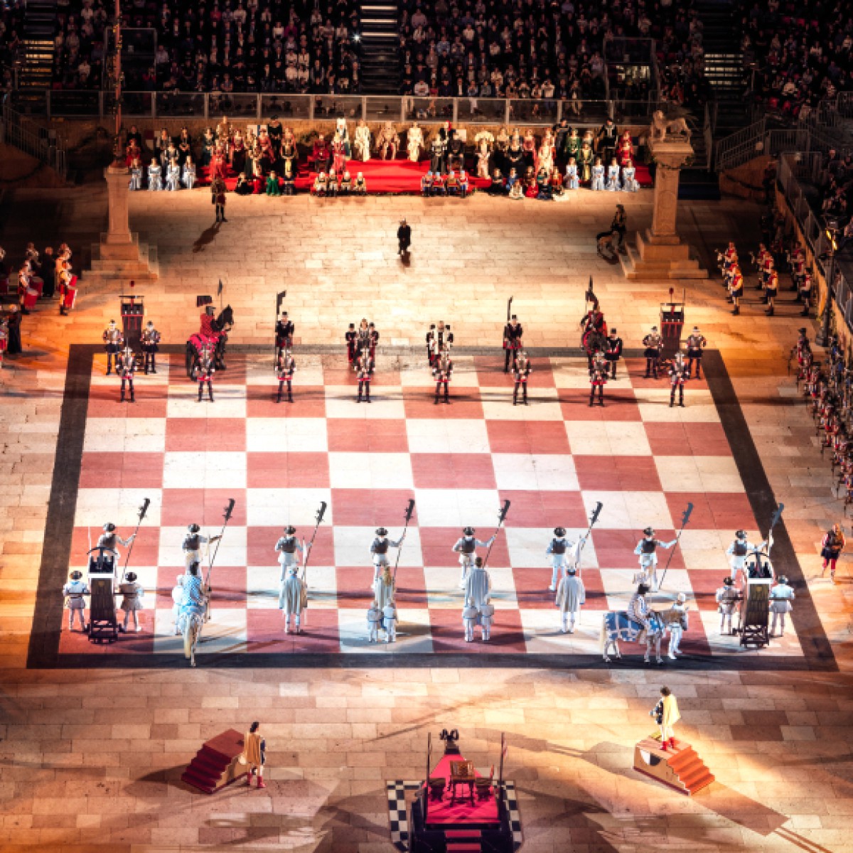 The Marostica Human Chess Game.
A memorable story with an air of legend.